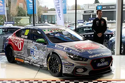 Hansford Sensors renew their support for Tom Ingram