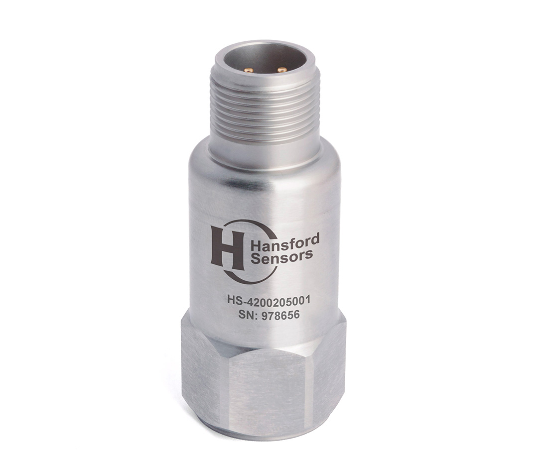 HS-420 - Top Exit - 2 Pin MS 4-20mA Output Accelerometer