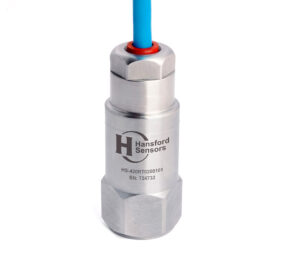 HS-420RT - Top Exit - Integral PUR Cable 4-20mA Accelerometer with Temp Output