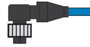2 Pin MS 90° Overmoulded Female Socket
