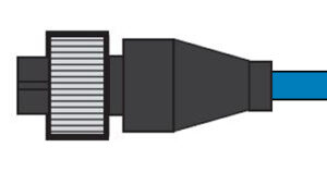 2 Pin MS Overmoulded Connector