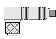 90 degree m8 female connector