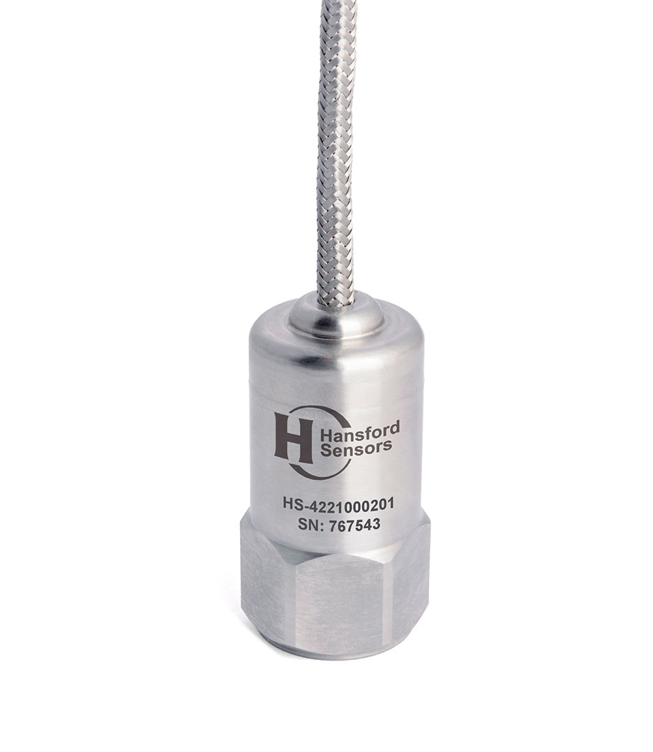 HS-422 - Top Exit - Integral Braided Cable Accelerometer