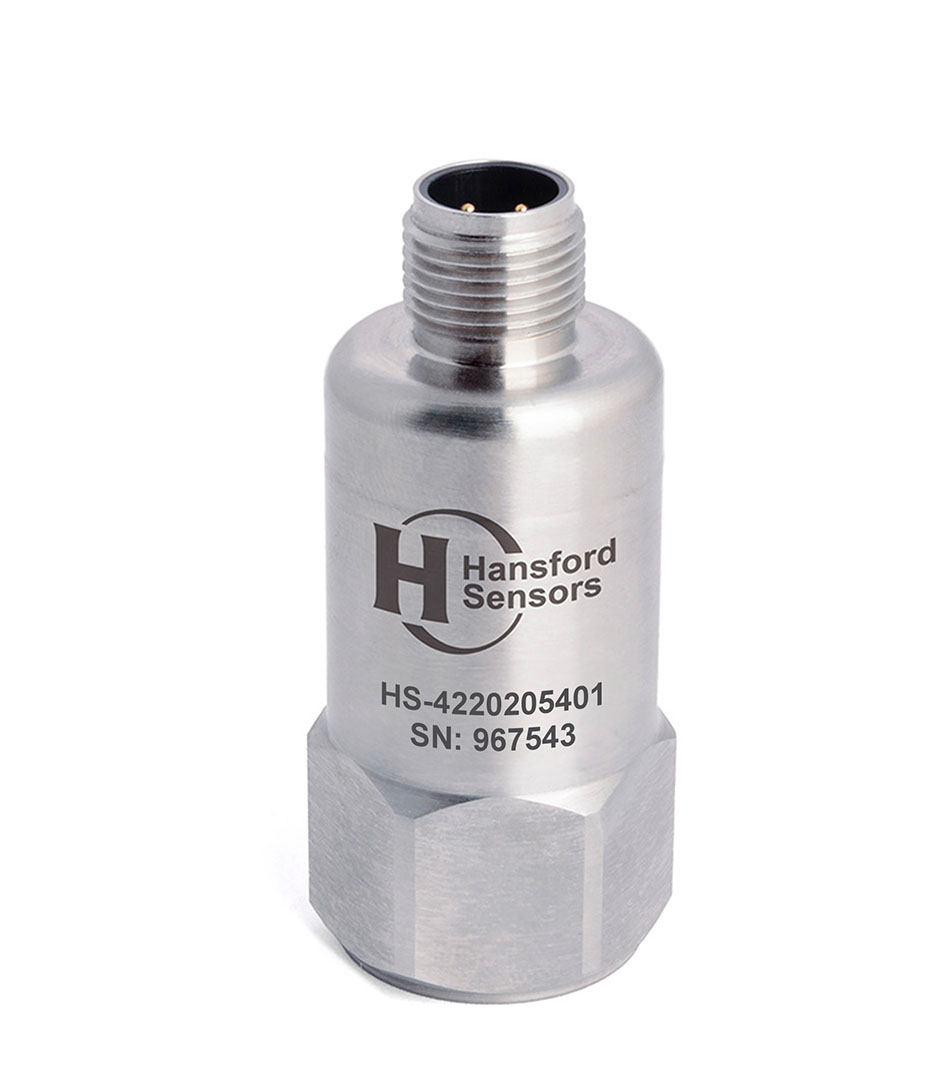 HS-422 - Top Exit - 4 Pin M12 Accelerometer