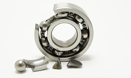 Damaged bearing