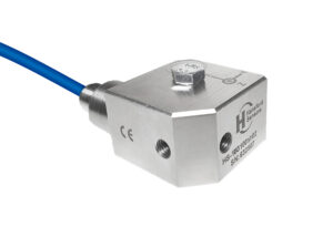 HS-183 - Side Exit - Compact Integral HFFR Triaxial Accelerometer