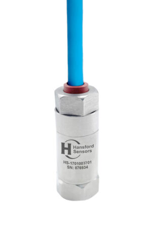 HS-170 - Top Exit - Compact Integral HFFR Cable Accelerometer
