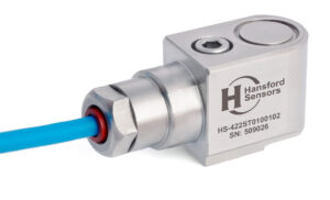 HS-422ST - Side Exit - Integral PUR Cable Accelerometer with Temp Output