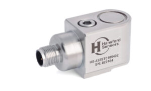 HS-422ST - Side Exit - 4 Pin M12 Accelerometer with Temp Output